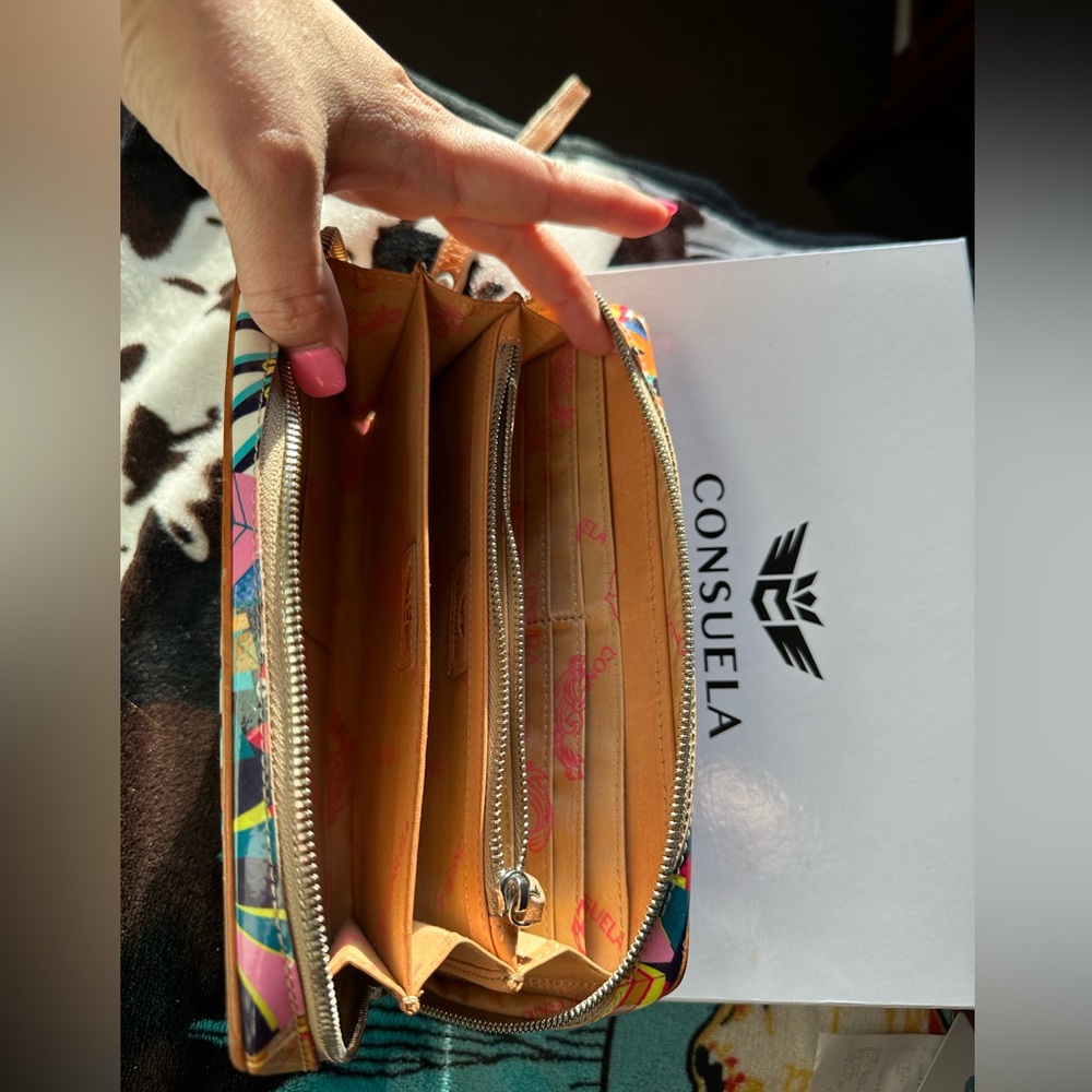 Consuela wristlet wallet